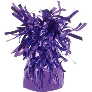 PURPLE FOIL BALLOON WEIGHT 5 OZ