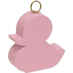 LIGHT PINK DUCK PLASTIC WEIGHT