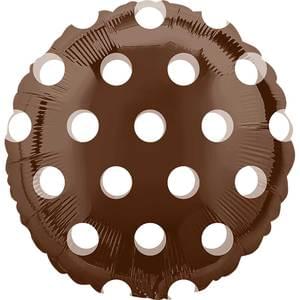 18" DOTS BROWN MAGICOLOR