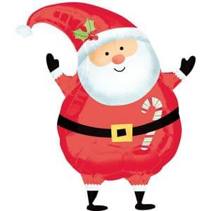 18" JOYFUL SANTA JUNIOR SHAPE