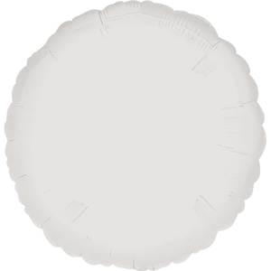 18" OPAQUE WHITE ROUND HX