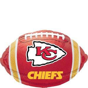 KANSAS CITY CHIEFS TEAM COLORS FOOTBALL JUNIOR SHAPE
