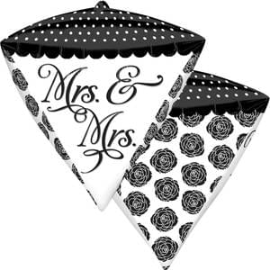 16" MRS. & MRS. SOPHISTICATION DIAMONDZ