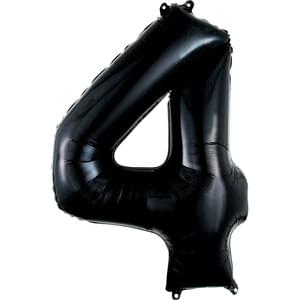 34" NUMBER 4 BLACK