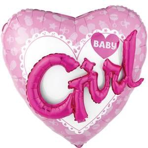 CELEBRATE BABY GIRL MULTI-BALLOON