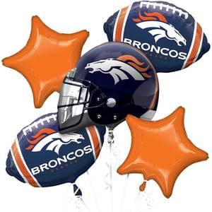 DENVER BRONCOS BOUQUET OF BALLOONS