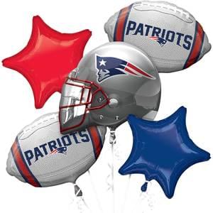 NEW ENGLAND PATRIOTS BOUQUET OF BALLOONS