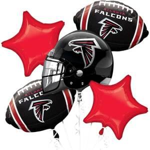 ATLANTA FALCONS BOUQUET OF BALLOONS