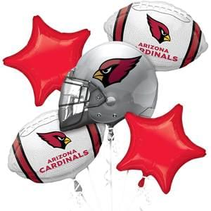 ARIZONA CARDINALS BOUQUET OF BALLOONS