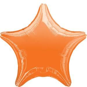 19" ORANGE STAR SHAPE