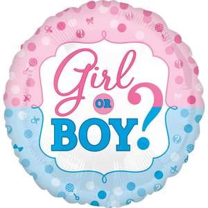 18" GENDER REVEAL HX