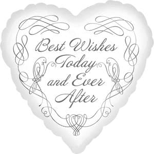 18" BEST WISHES FOREVER VLP HX