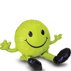 HAPPY FACE LIME GREEN MULTI-BALLOON