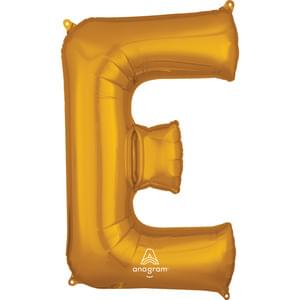 34" LETTER E GOLD