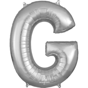 34" LETTER G SILVER