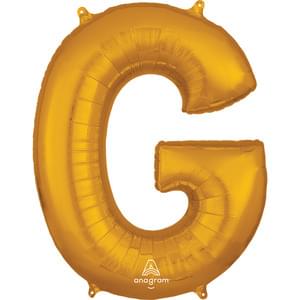 34" LETTER G GOLD