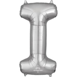 34" LETTER I SILVER
