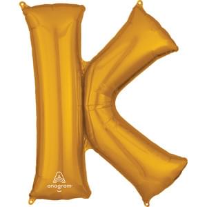34" LETTER K GOLD