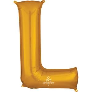 34" LETTER L GOLD
