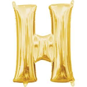 16" LETTER H GOLD