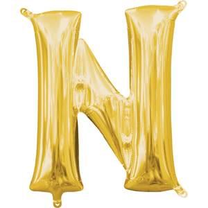 16" LETTER N GOLD