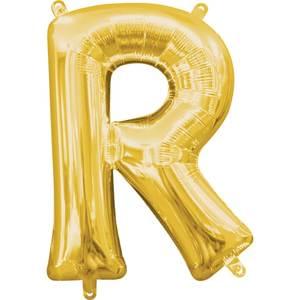 16" LETTER R GOLD