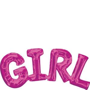 GIRL PINK BLOCK PHRASE
