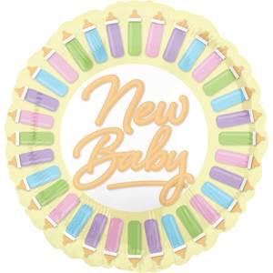 18" NEW BABY PASTEL BOTTLES VLP HX