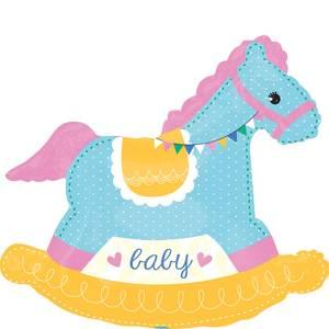 BABY SHOWER ROCKING HORSE SUPER SHAPE