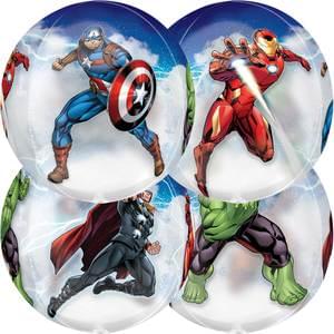 15" AVENGERS CLEAR ORBZ