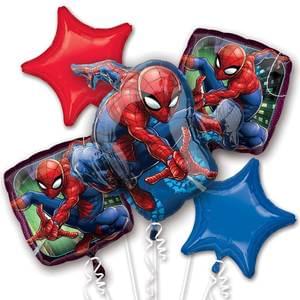 SPIDERMAN BOUQUET OF BALLOONS