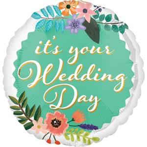 18" WEDDING DAY FLOWERS HX