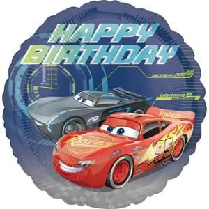 18" CARS 3 HAPPY BIRTHDAY HX