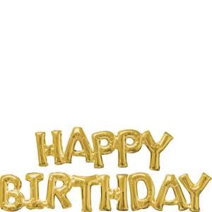 HAPPY BIRTHDAY GOLD PHRASE