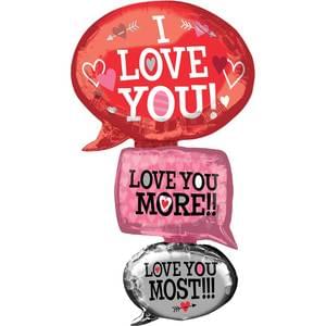 LOVE BUBBLE GIANT MULTI-BALLOON