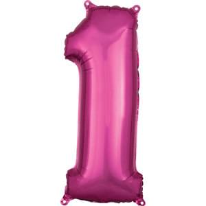 26" NUMBER 1 PINK