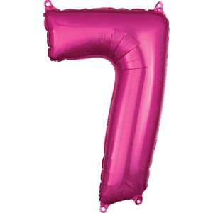 26" NUMBER 7 PINK