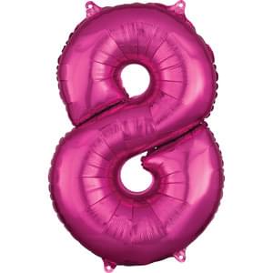 26" NUMBER 8 PINK