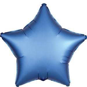 19" AZURE SATIN LUXE STAR