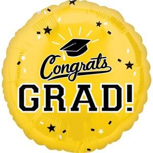 18" YELLOW SCHOOL COLORS PRIDE HX