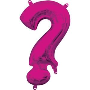 16" SYMBOL ? QUESTION MARK PINK
