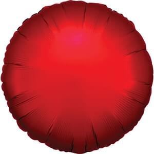 18" SANGRIA SATIN LUXE ROUND HX