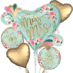 MINT TO BE BOUQUET OF BALLOONS