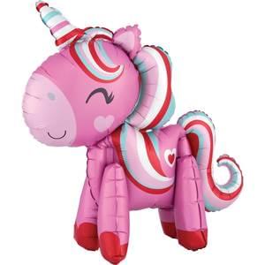STANDING MAGICAL LOVE UNICORN MULTI-BALLOON