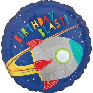 18" BLAST OFF BIRTHDAY HX