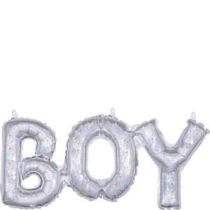 BOY HOLOGRAPHIC BLOCK PHRASE