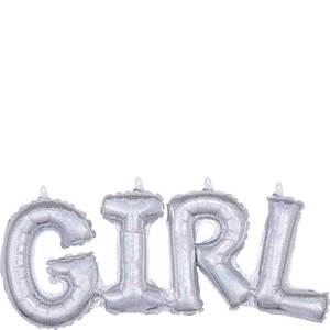 GIRL HOLOGRAPHIC BLOCK PHRASE