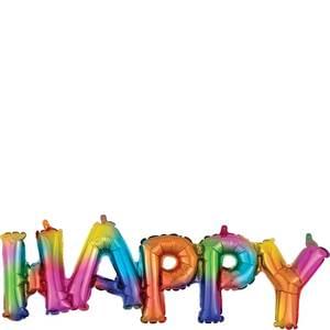 HAPPY RAINBOW SPLASH BLOCK PHRASE