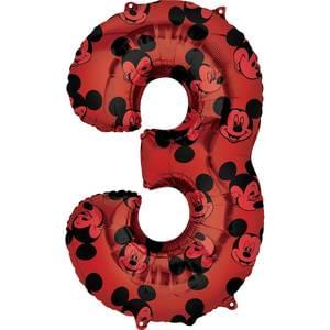MICKEY MOUSE FOREVER NUMBER 3 SUPER SHAPE 
