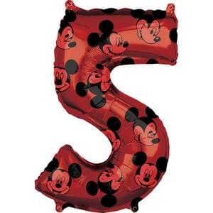 MICKEY MOUSE FOREVER NUMBER 5 SHAPE 